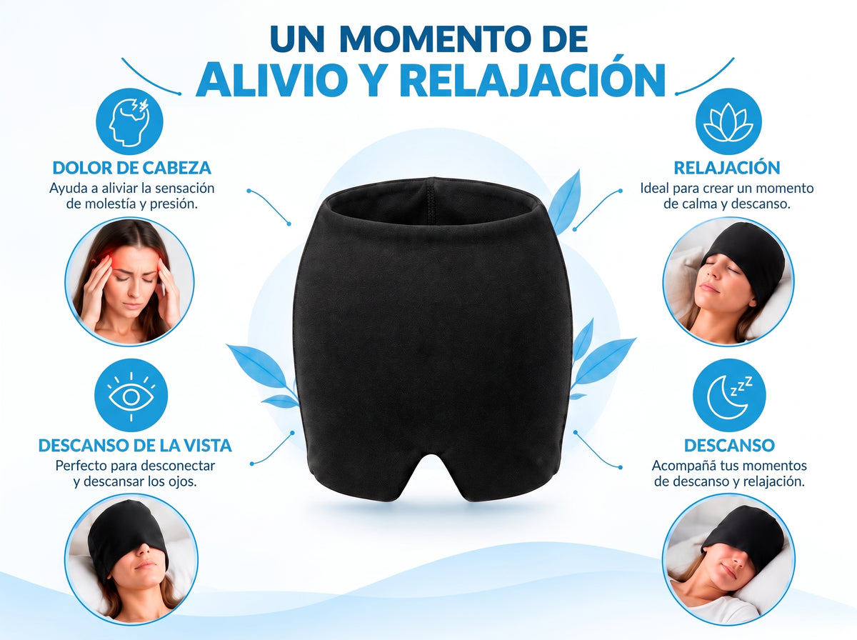 Gorro Anti Migrañas Frío o Calor