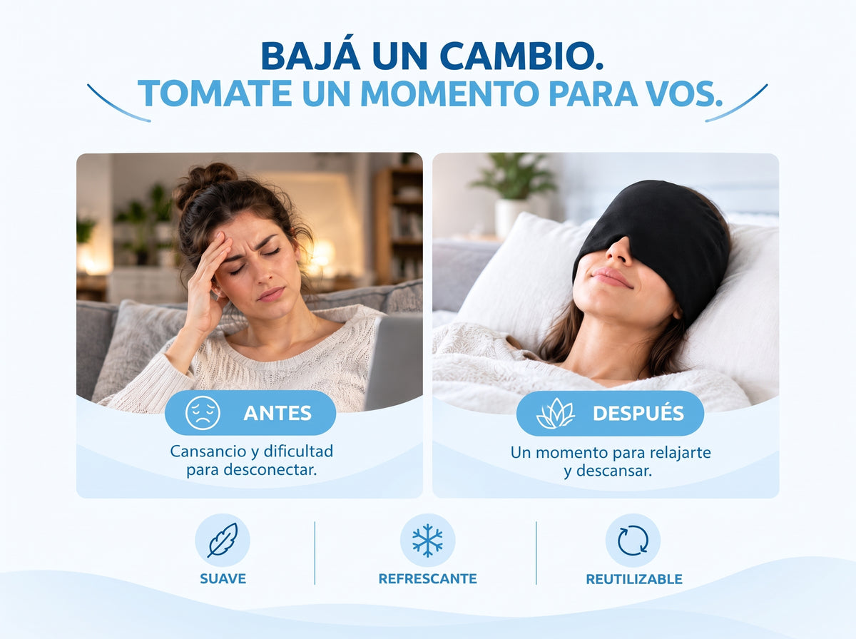 Gorro Anti Migrañas Frío o Calor